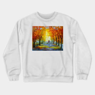 Autumn walk Crewneck Sweatshirt